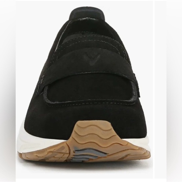 Vionic 23Walk Black Leather Orthotic Walking Arch Support Comfort Loafer NWOT - Picture 6 of 16